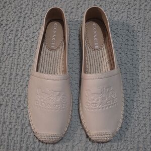 Coach Women's White Espadrilles